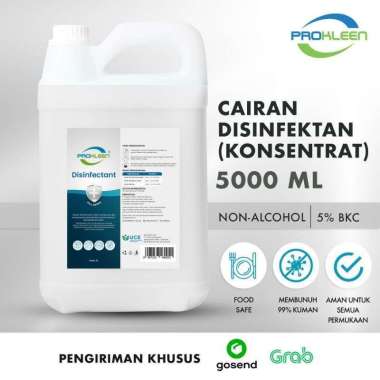 Disinfectant KONSENTRAT Antiseptik Disinfektan PROKLEEN 5L GOSEND/GRAB - Konsentrat