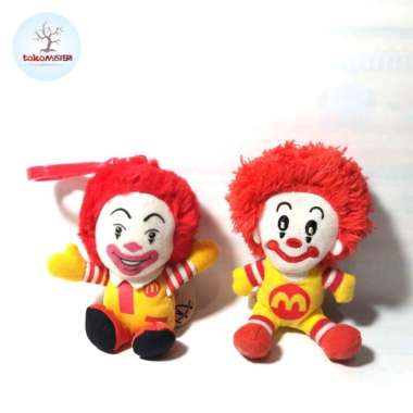 Boneka Ganci Maskot Ronald Mcd Mcdonalds Happy Meal Mascot Doll Toys