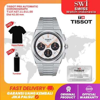 Jam Tangan Pria Tissot T137.427.11.011.00 PRX Automatic Chronograph