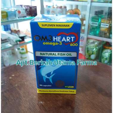 Omeheart botol isi 30 kaps