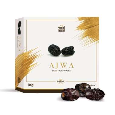 Kurma Ajwa 1 Kg Premium Timur Tengah Kurma Nabi Madinah High Quality