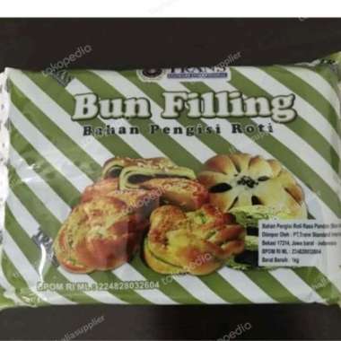 TRANS BUN FILLING PANDAN (KACANG HIJAU) 1KG, ISIAN ROTI,BAKPAO DLL.