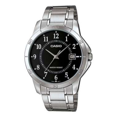 Original 100%!! CASIO MTP-V004D-1BUDF Jam Tangan Pria Tali Stainless