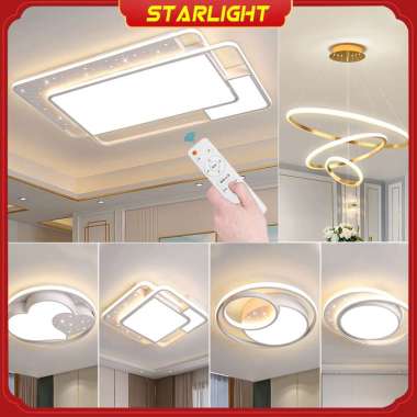 Lampu Plafon Modern 3 Warna Lampu D-3 warna