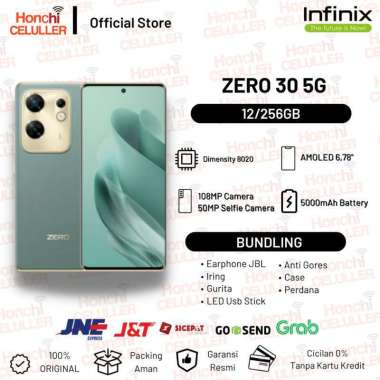 Infinix Zero 30 5G 12/256GB Garansi Resmi Infinix Indonesia Zero 30 5G 12/256GB Full Bundling