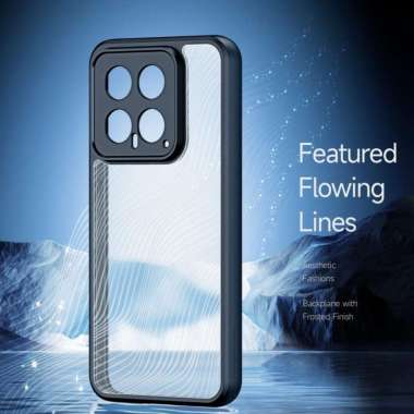 CASING XIAOMI 14 CASE TRANSPARENT PROTECTIVE HARDCASE PREMIUM XIAOMI 14 HITAM