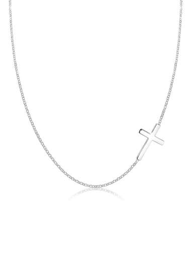 Elli Jewelry Perhiasan Wanita Perak Asli - Silver Kalung Salib