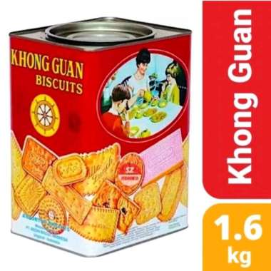 Promo Khong Guan Biskuit Kaleng 1600gram