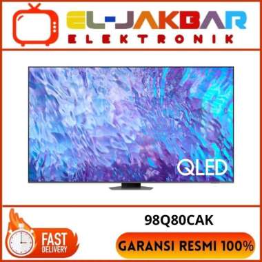 Samsung 98Q80CAK Qled Tv 98 Inch HDR Dolby Atmos
