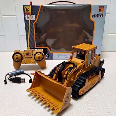 MAINANRC TRUK CRANE KONSTRUKSI REMOTE CONTROL ALAT BERAT EXCAVATOR RC Buldozer