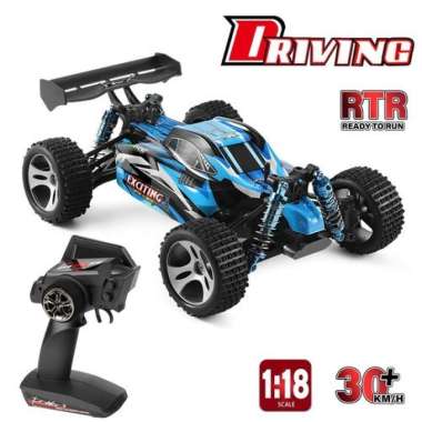 WLTOYS 184011 MOBIL RC BUGGY BRUSHED 1/18 4WD 30KM/H RTR RC CAR