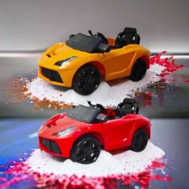 MAINAN MOBIL AKI ANAK FERARIE VERSA SPORT MOBIL ANAK AKI MUSIK LAMPU