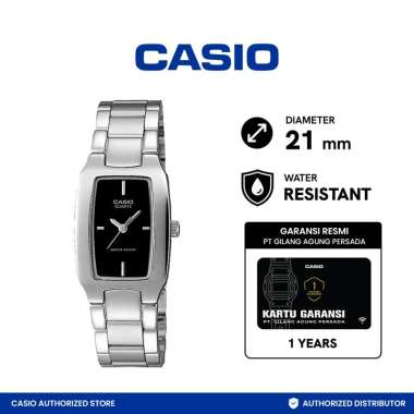 CASIO LTP-1165A-1CDF Jam Tangan Wanita - Silver Silver