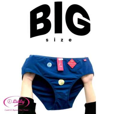 CD JUMBO LYDYLY L 030 | Celana Dalam Wanita Set 3Pcs & 6Pcs | CD Cewek Big | LUCKY JO21 6 Pcs WARNA
