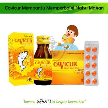 Cavicur Vitamin Penambah Nafsu Makan Multivitamin TABLET
