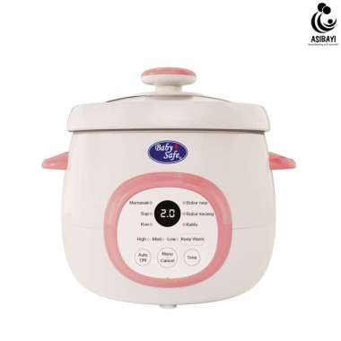 Baby Safe LB017 Digital Slow Cooker 1.5L Alat Masak MPASI