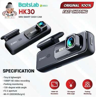 Botslab HK30 Car DVR Dash Camera Recorder Kamera Mobil Dashboard CCTV DASH CAM ONLY