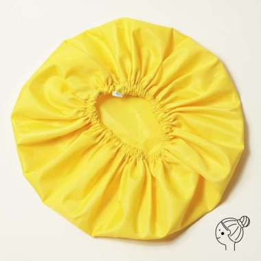 SHOWER CAP PREMIUM PAPIPU STUDIO YELLOW
