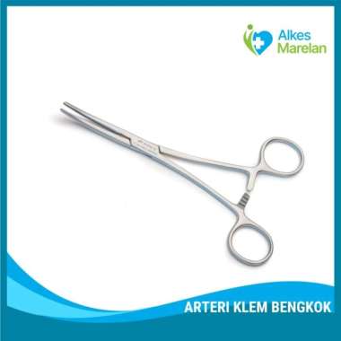 Arteri Klem Bengkok 14cm / Mosquito Clamp Curved 14cm