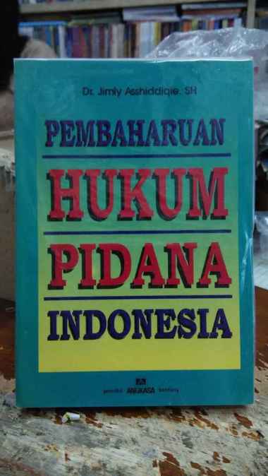 Pembaharuan Hukum Pidana Indonesia Multivariasi Multicolor