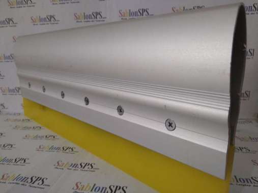 Gagang Rakel Besar Alumunium P : 40 cm + Rakel Kuning Sablon 50X9 Multivariasi Multicolor