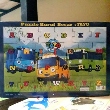 Puzzle Huruf Besar Tayo