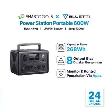 Portable Power Station Bluetti EB3A 268Wh 600W