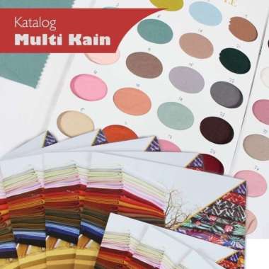 multi kain buku catalog katalok katalog Multivariasi Multicolor