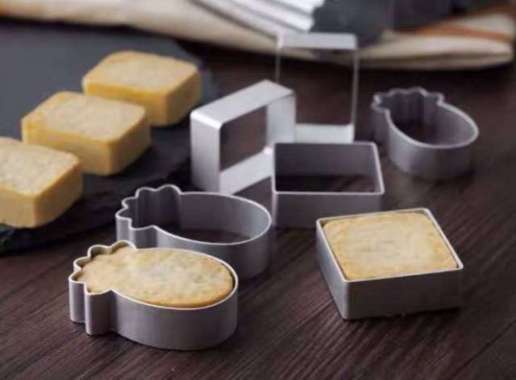 cetakan nastar taiwan / cetakan nastar nenas love