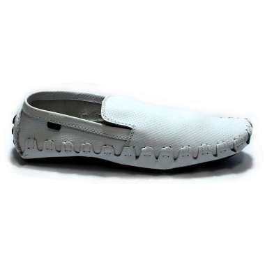 Supervice Sepatu Slip On Pria Black Master Victor 41 Putih