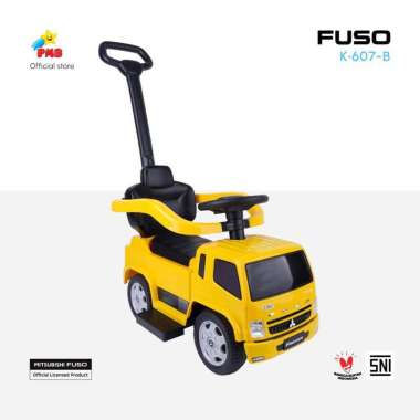 PMB TOYS MAINAN MOBIL DORONG TRUCK FUSO / Fuso Push Tolocar (K607B) - Mainan Mobilan Ride On Dorong 