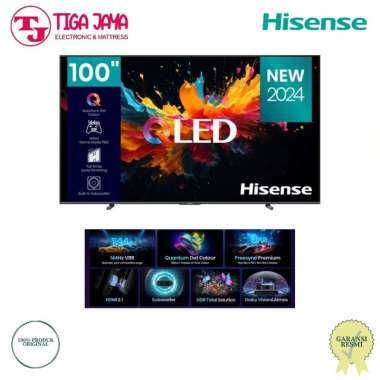 HISENSE 100Q7N SMART TV 100 INCH QLED TV 4K UHD DOLBY VISION ATMOS HISENSE 100Q7N Q7N 2024 SERIES