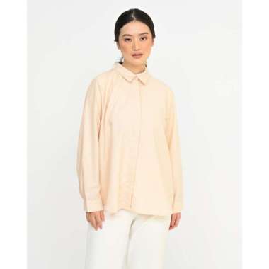 Geulis.id DAILY SHIRT BASIC SERIES KEMEJA PUTIH / KEMEJA KERJA / KEMEJA ANTIKUSUT (12 warna) Top S B