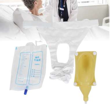 Urinal Bag Pee Holder/Alat Bantu Kencing Alat Bantu Kencing Dengan Urinal Bag Untuk Pasien Stroke Lu