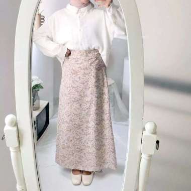 SAKURA PATTERN SKIRT FLORA SKIRT / ROK MOTIF KOREAN SKIRT/ SIERA SKIRT/ ROK FLORA SKIRT/ ROK BUNGA R