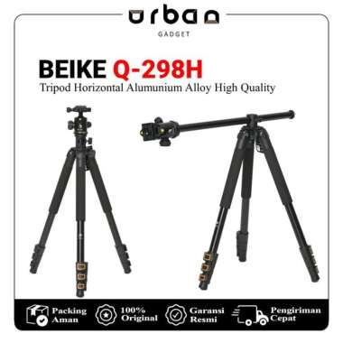 Beike Q-298H with Ballhead Tripod Horizontal Q298H