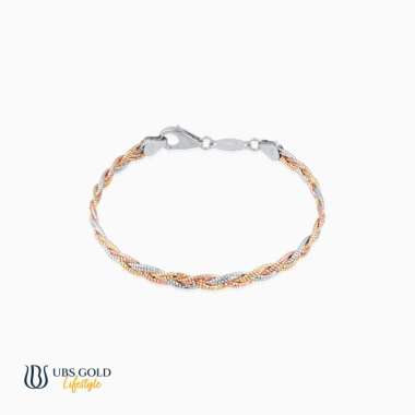 UBS Gelang Emas - Kkp3561 - 17k 17cm-Black Gold