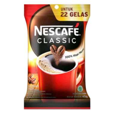 Nescafe Kopi Classic Bubuk Bag 45gr