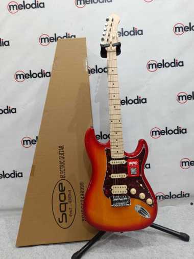 Sqoe Sest-250 CS (Cherry Sunburst), E.Guitar