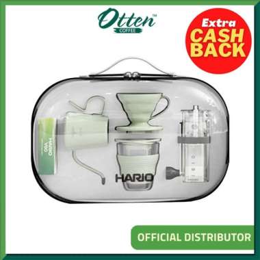 Hario - Alat Seduh Saringan Kopi & Teh Gift Box Green