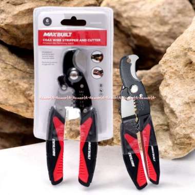 Maxbuilt Coax Wire Stripper And Cutter Tang Pemotong Pengupas Kabel Model Lengkung Maxb Max Built Di