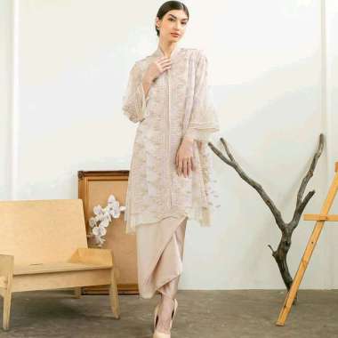 Kebaya Cream Kebaya Nude Kebaya Wisuda Kebaya Modern Kebaya Premium