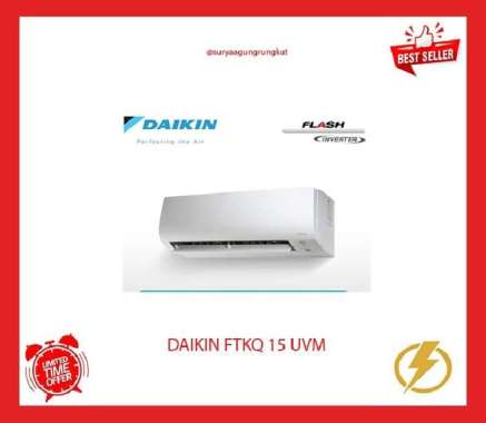 AC DAIKIN 1/2 PK FLASH INVERTER 420 WATT - FTKQ 15 UVM