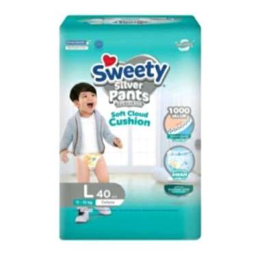 SWEETY SILVER PANTS L40
