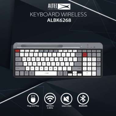 Altec Lansing Keyboard Dual Mode Wireless/Bluetooth ALBK6268