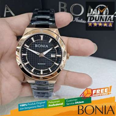 JAM BONIA ORIGINAL - BONIA BNR192-1032 ROSSO BONIA BNR 192 1032 BONIA BNR192-1032 JAM TANGAN PRIA CT