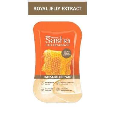 SASHA Hair Creambath Royal Jelly & Avocado 30gr Royal Jelly