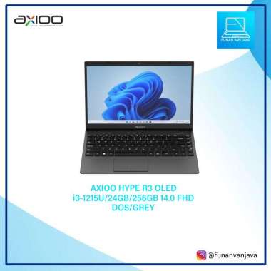 AXIOO HYPE R3 OLED i3-1215U/24 GB /256GB/ OLED DOS