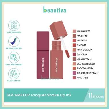 SEA MAKEUP Lacquer Shake Lip Ink Paloma