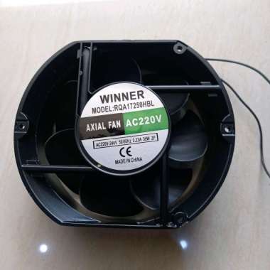 Kipas Winner 17x15cm 220V AC - Cooling Fan Winner Oval 17cm x 15cm 220volt Komplit Kabel